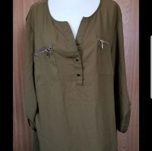 Olive Dress Shirt